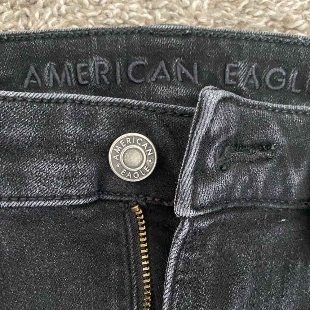 Black AE Stretchy Skinny Jeans